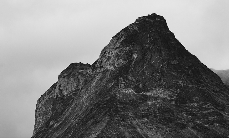 Bergspitze, Südgrönland, 2019