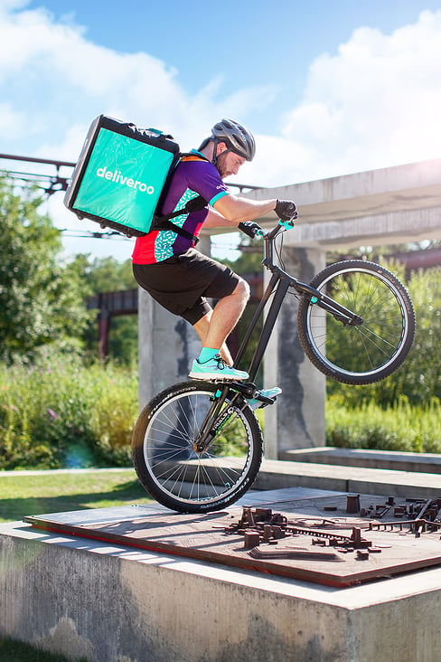 Lifestyle Shooting für Deliveroo