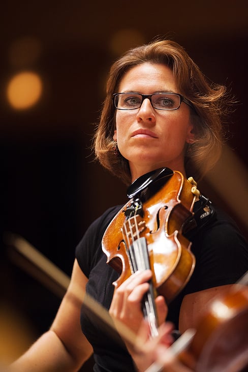 Portrait von Solistin in der Philharmonie Essen