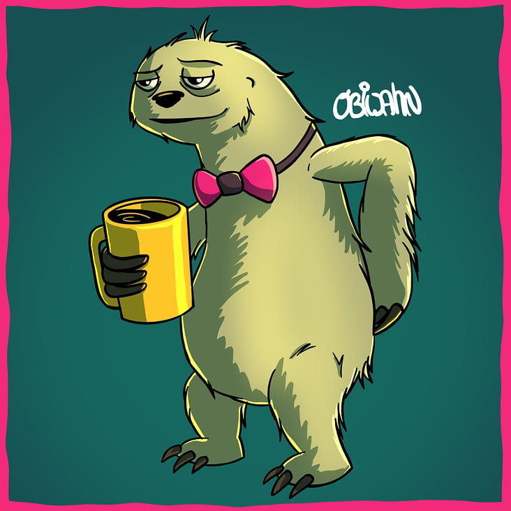 Sloth-coffee