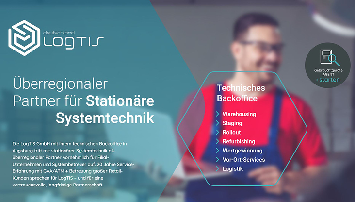 Webseite für „Stationäre Systemtechnik“