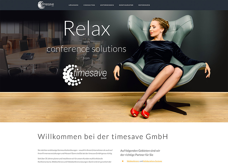 Visual Unlimited timesave GmbH Nürnberg Internetseite