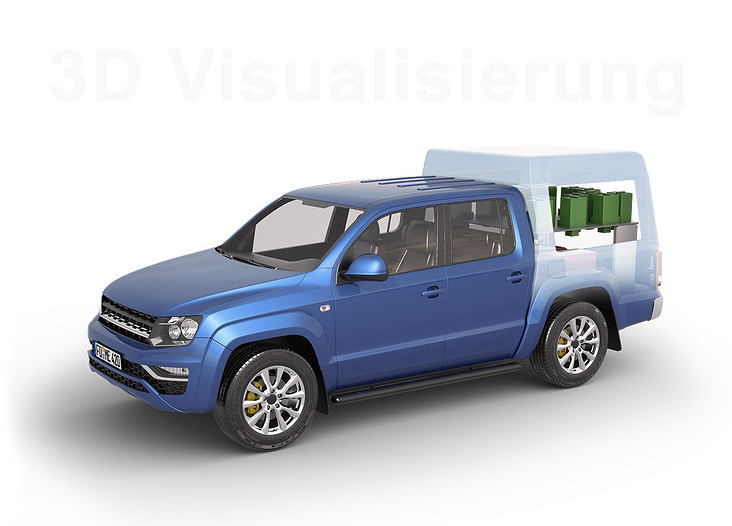 Visual Unlimited MTS Systemtechnik 3D Visualisierung Messfahrzeug
