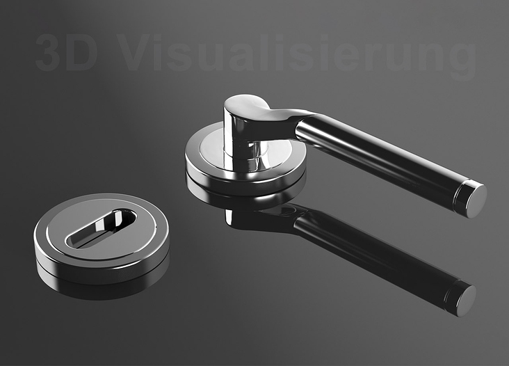 Visual Unlimited 3D Visualisierung Türgriff