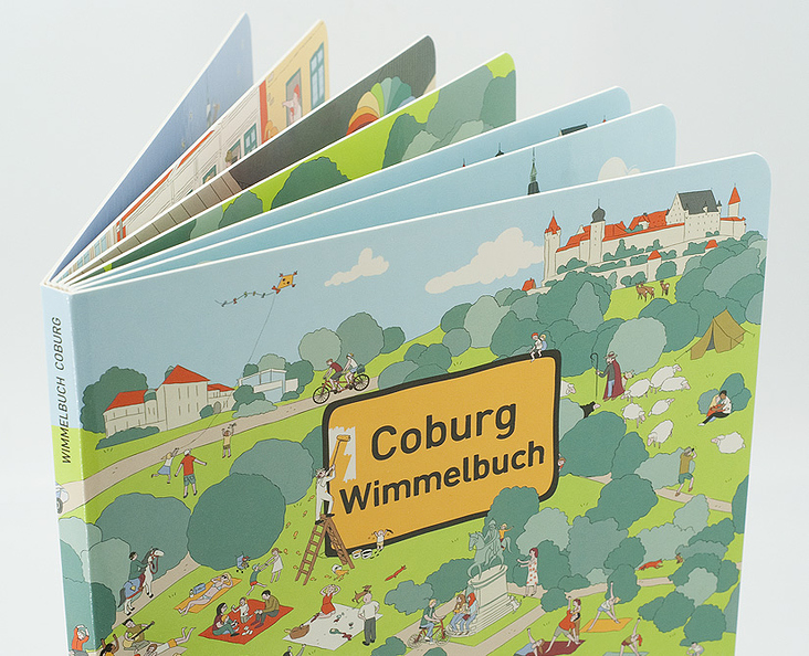 Titel Wimmelbuch Coburg