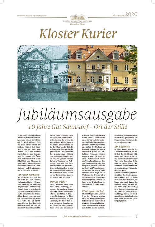 klosterkurier titel