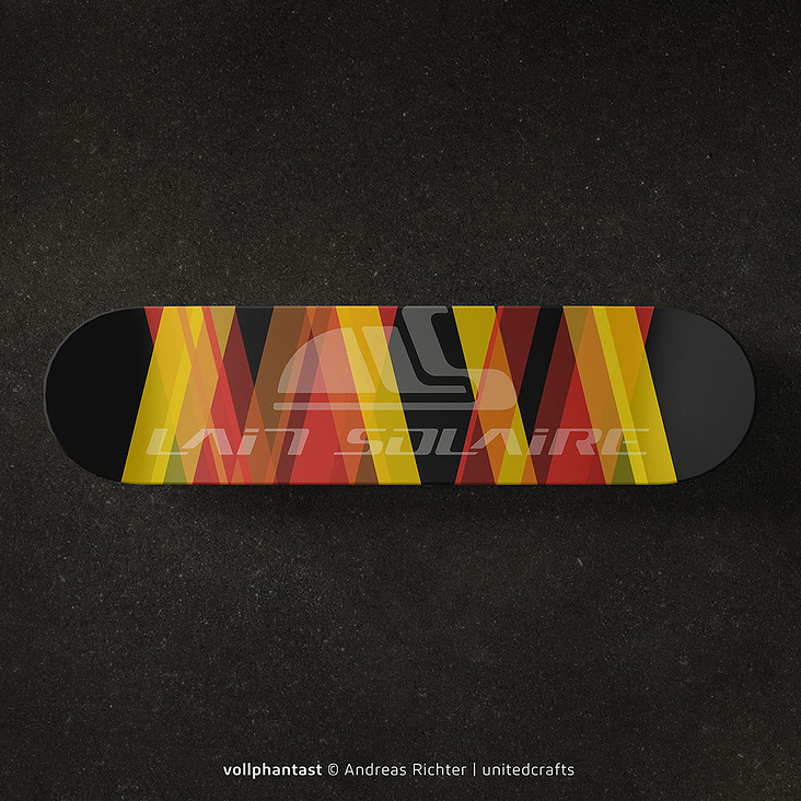 Lait Solaire Skateboard-Design