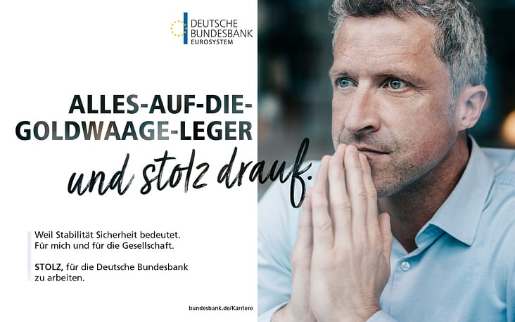 Deutsche Bundesbank / Employer Branding Kampagne / draft / Serie / 1