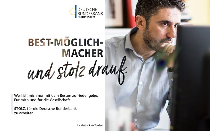 Deutsche Bundesbank / Employer Branding Kampagne / draft / Serie / 3