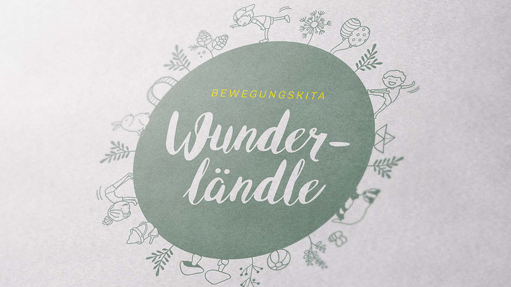 Logoentwicklung Bewegungskita Wunderländle