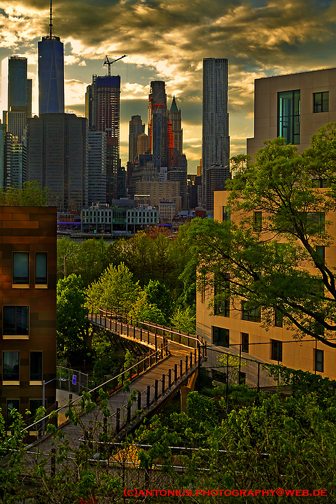 Manhattan Sunset, NYC