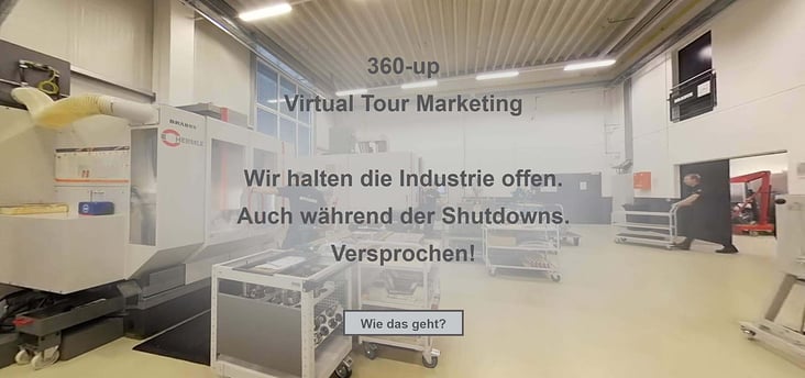 Vorstellung 360-Grad Medien Industrieunternehmen 360-up