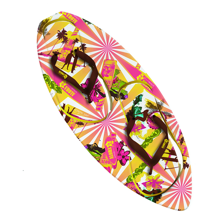 Flip Flops im Aloha Design