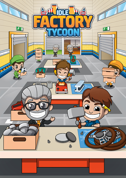 Idle Factory Tycoon Poster