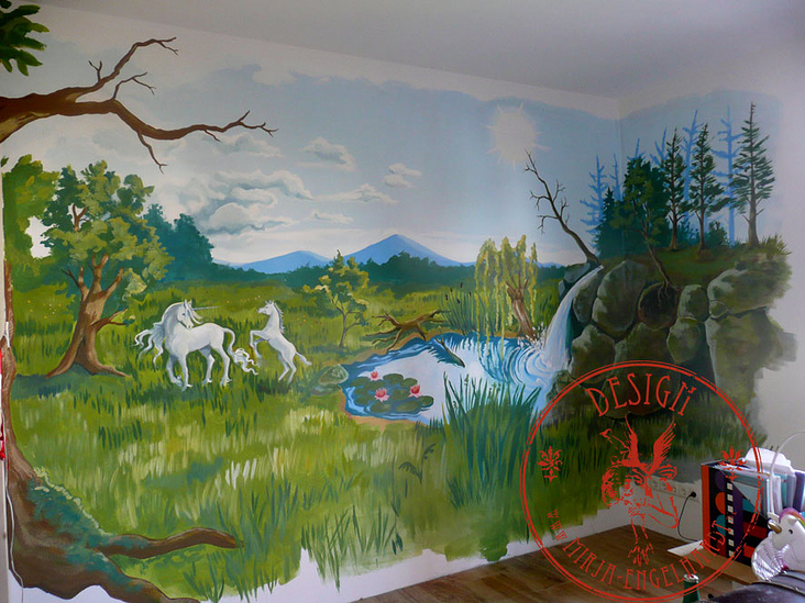 Wandgestaltung Kinderzimmer – Henselleck/Herbig