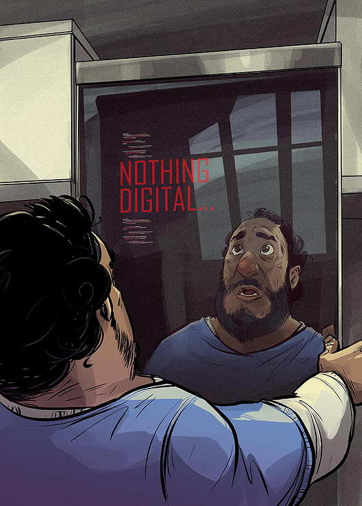 Nothing digital!