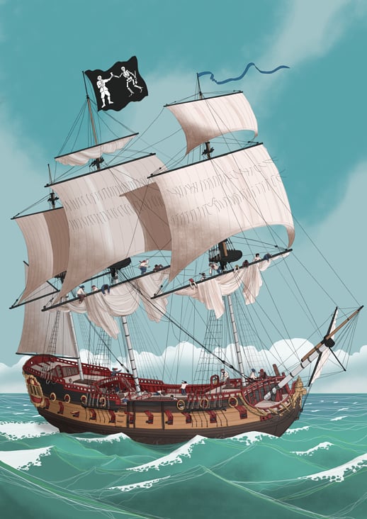 Bartholomew Roberts „Royal Rover“