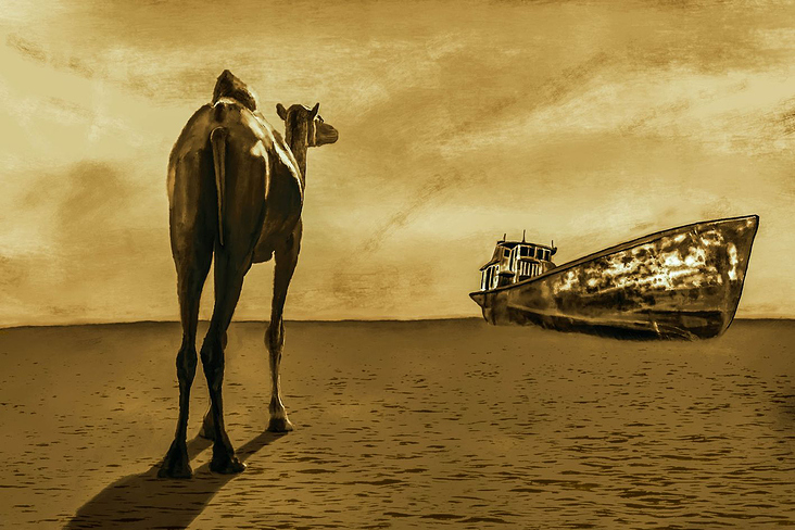 Aral Sea – Illustration – Thomas Dietze – Halle – Digital Art