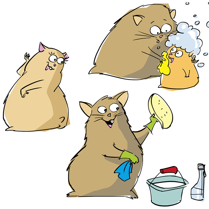 Illustration Hamster