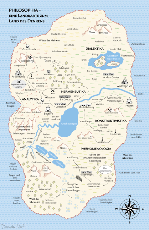 Philosophische Landkarte