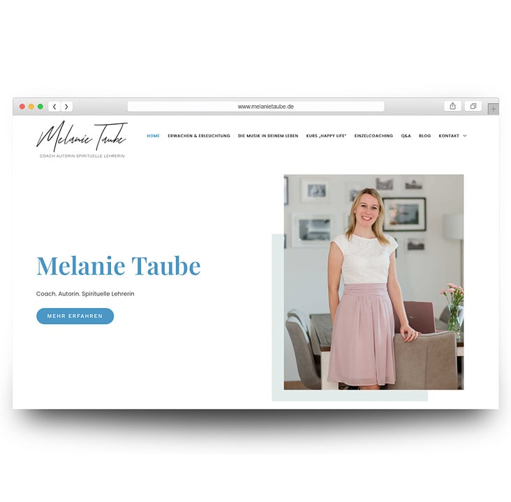 Website Melanie Taube
