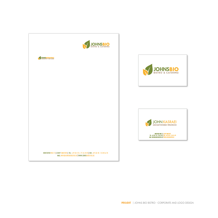 Johns Bio Corporate Design