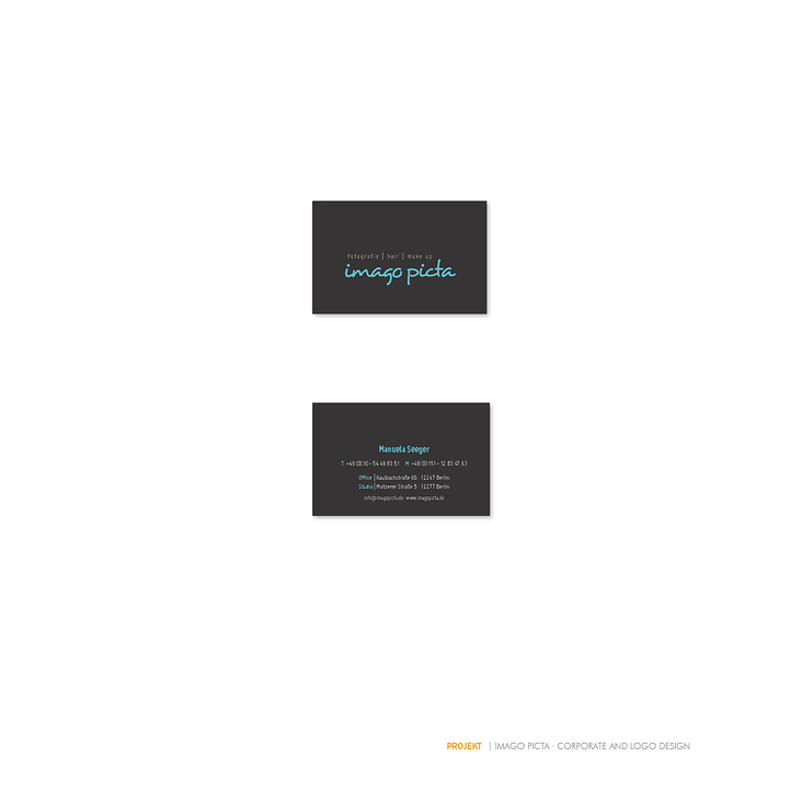 Imago Picta V-Card und Logodesign