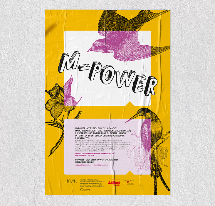 MPower, erste Kampagne, Poster