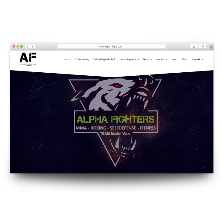 Website Relaunch Kampfsportschule