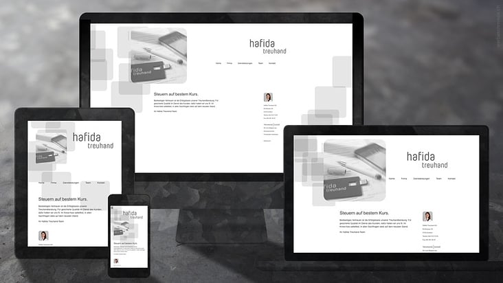 Webseiten und Screendesign