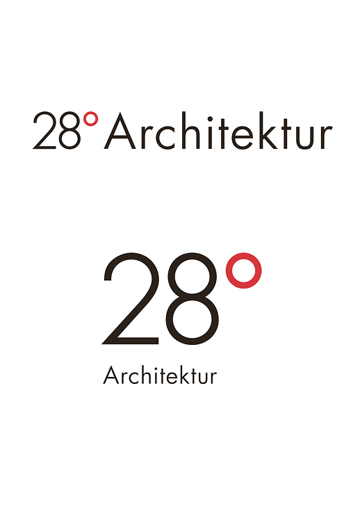 28 Grad Architektur Logo