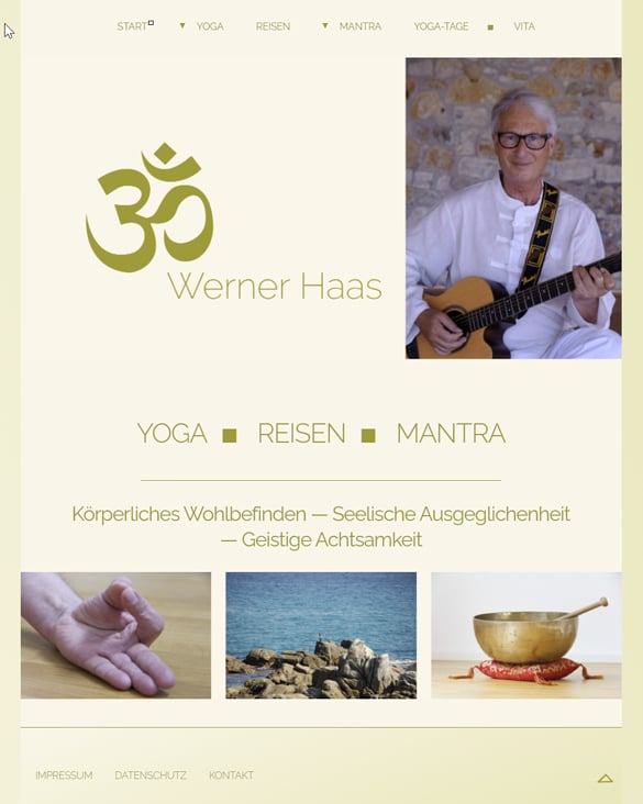 Yoga in Rheinbach / Internetauftritt