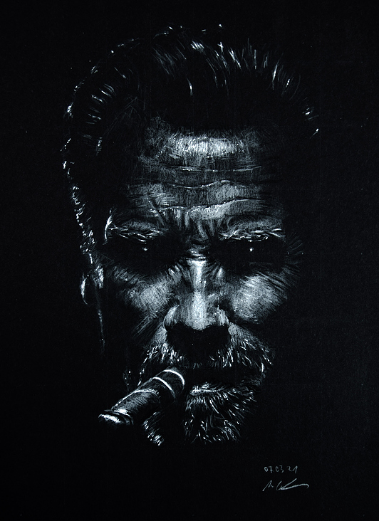 Arnold Schwarzenegger Portrait