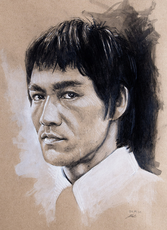Portrait Bruce Lee