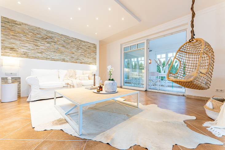 Home Staging Wohnzimmer – Mediterrane Ville