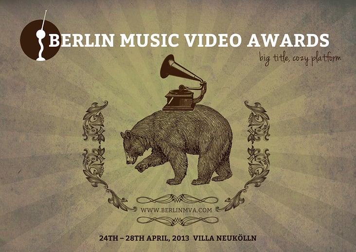 Berliner Video Music Awards / Konzept Logo Illus