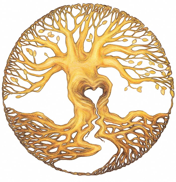 Auftrag: Logogestaltung – Baum des Lebens/Weg des Herzens