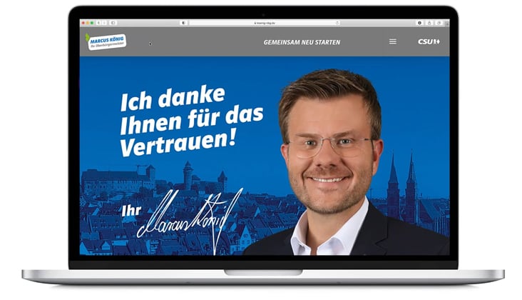 OB-Wahlkampagne Nürnberg 2020 Online