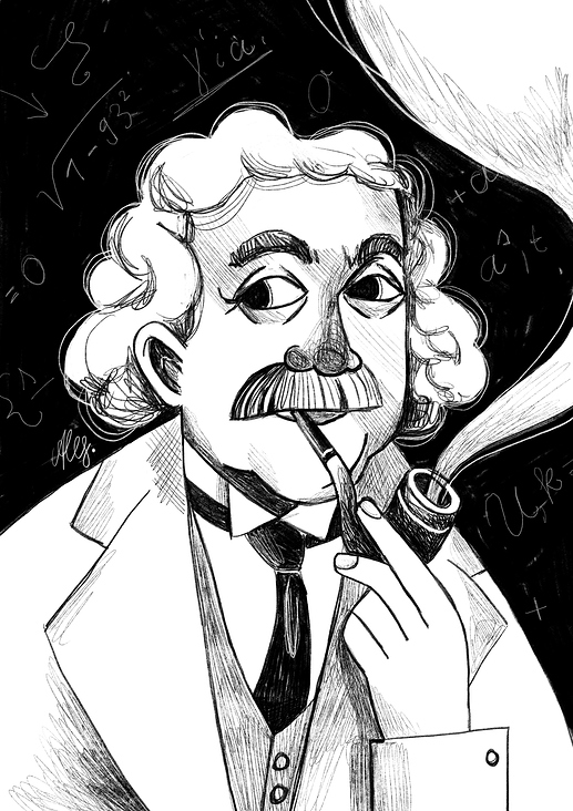 Portrait Albert Einstein