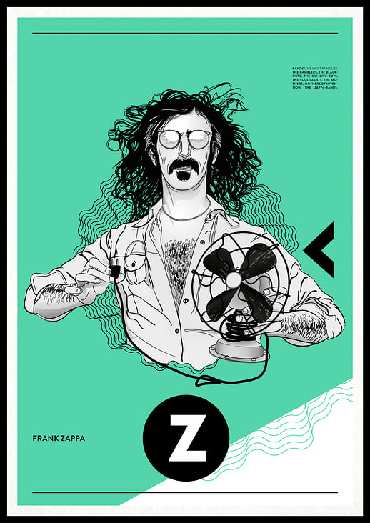 Frank Zappa | Poster Illustration