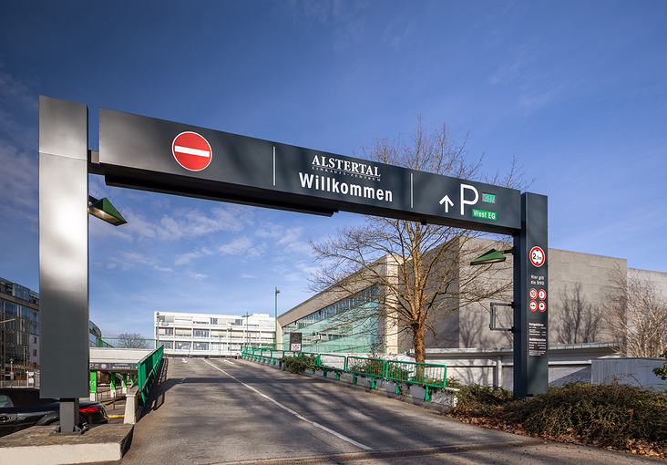 AEZ Alstereinkaufszentrum: Parkierungsanlage