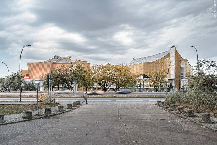 Philharmonie Berlin, Hans Scharoun