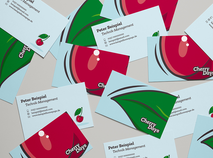 Cherry Days Business Cards
