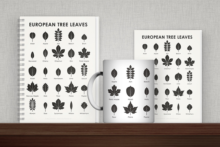 European Tree Leaves Produkte