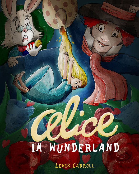 ReDesign Alice im Wunderland (freie Arbeit)