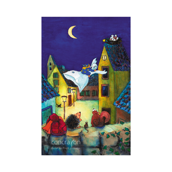 Illustration Kinderbuch „Zauberfee Merli“