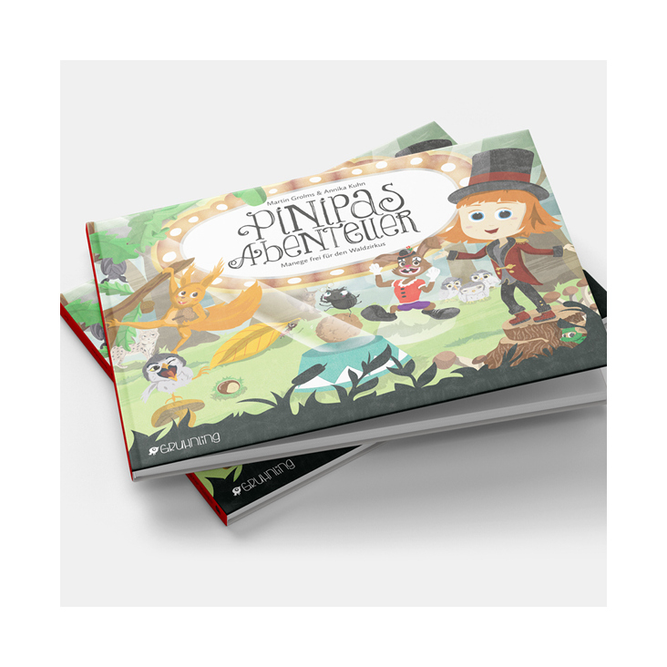 Buchgestaltung und Illustration „Pinipas Abenteuer“ Band 5