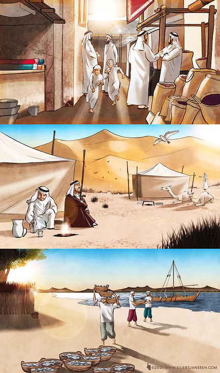 Storyboard Rural Living UAE Tourism