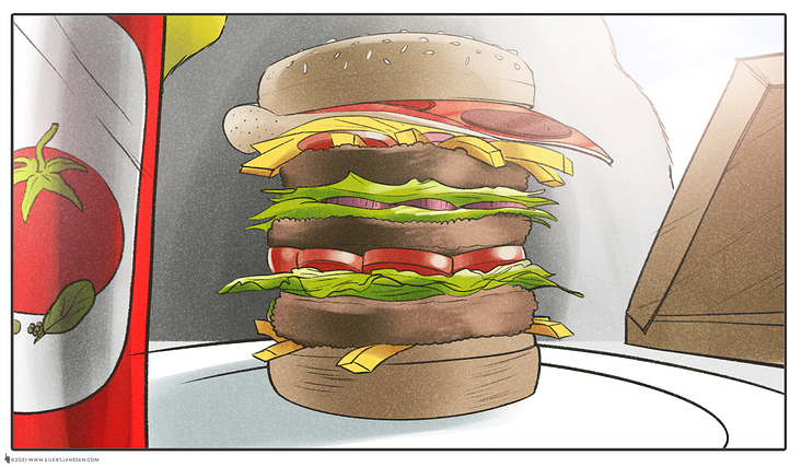 Storyboard Ultimate Burger