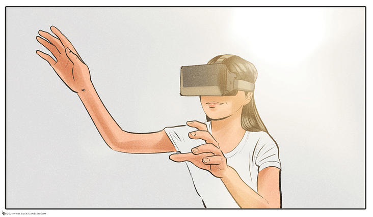 Storyboard VR Headset Girl